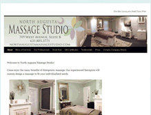 Tablet Screenshot of northaugustamassagestudio.com